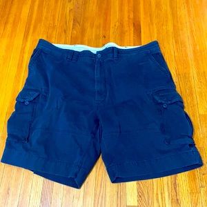 Polo Ralph Lauren navy cargo shorts mens size 50